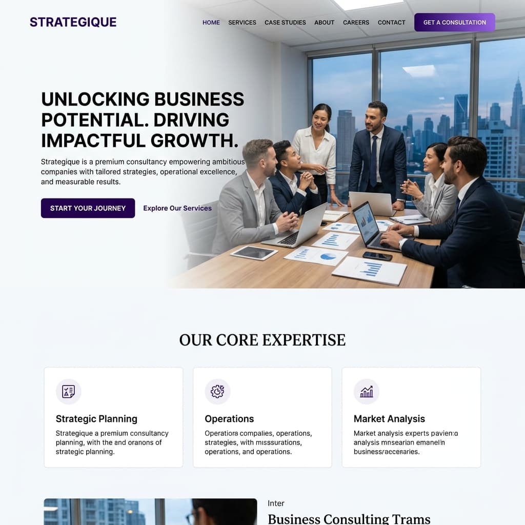 Business Consulting & Growth.