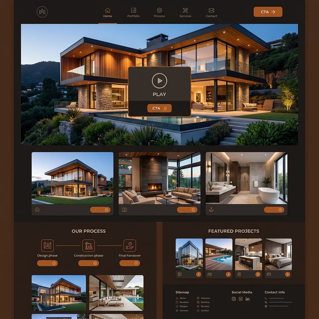 Quality Builders & Renovation Premium website design preview