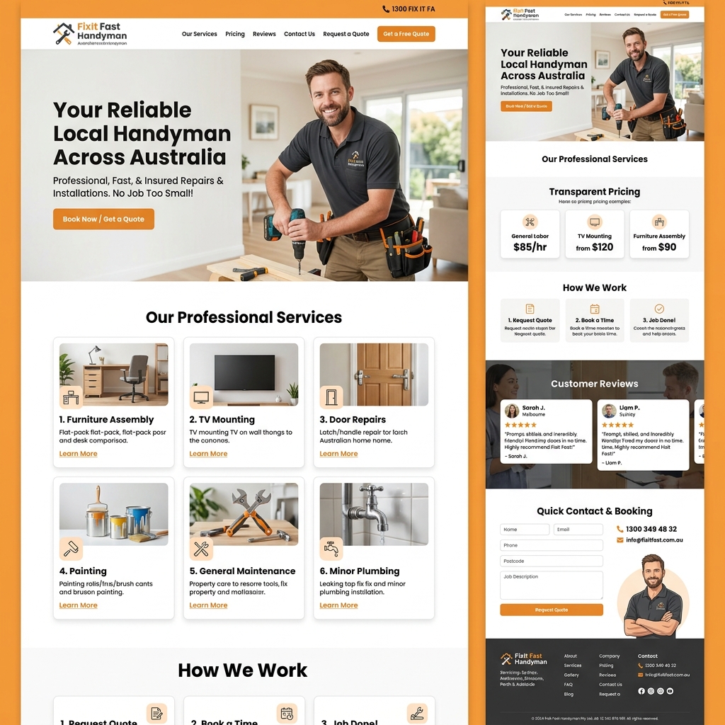 Your Trusted Handyman.